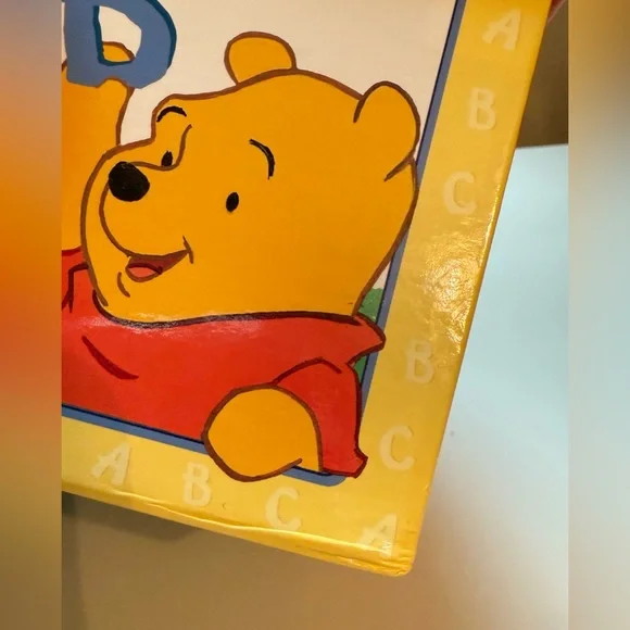 Vintage 2001 Winnie the Pooh Alphabet Learning Cards - Picture 14 of 16